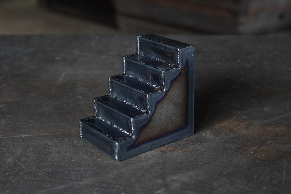 Small steel stairs