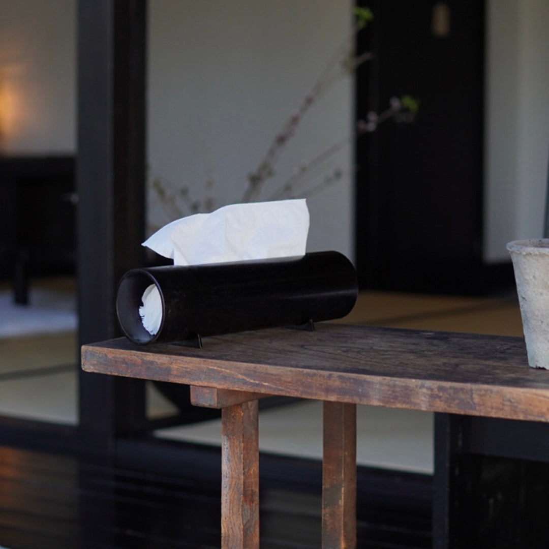 Steel pipe tissue box
